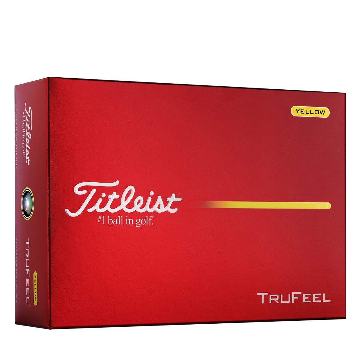 Titleist TruFeel Yellow Golf Balls