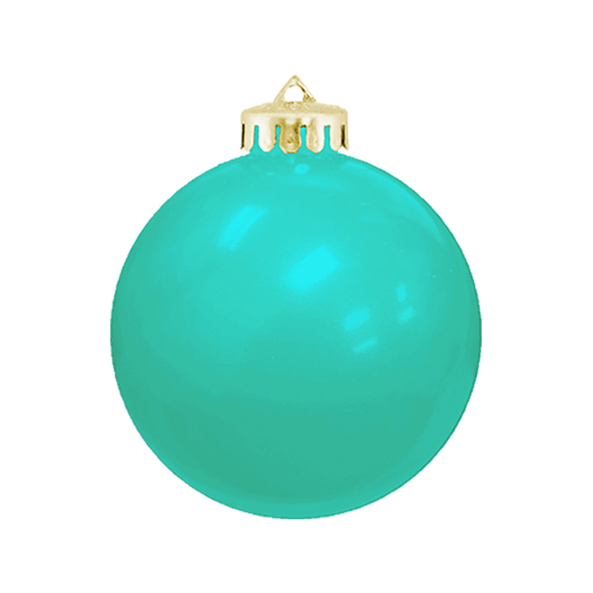 3¼" USA-Made Round Glossy Shatterproof Ornament