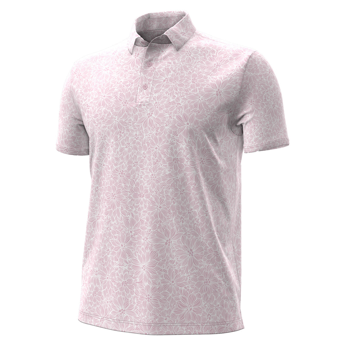 Under Armour Men's Drive Floral Stone Polo