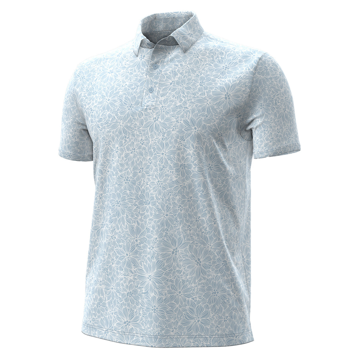 Under Armour Men's Drive Floral Stone Polo