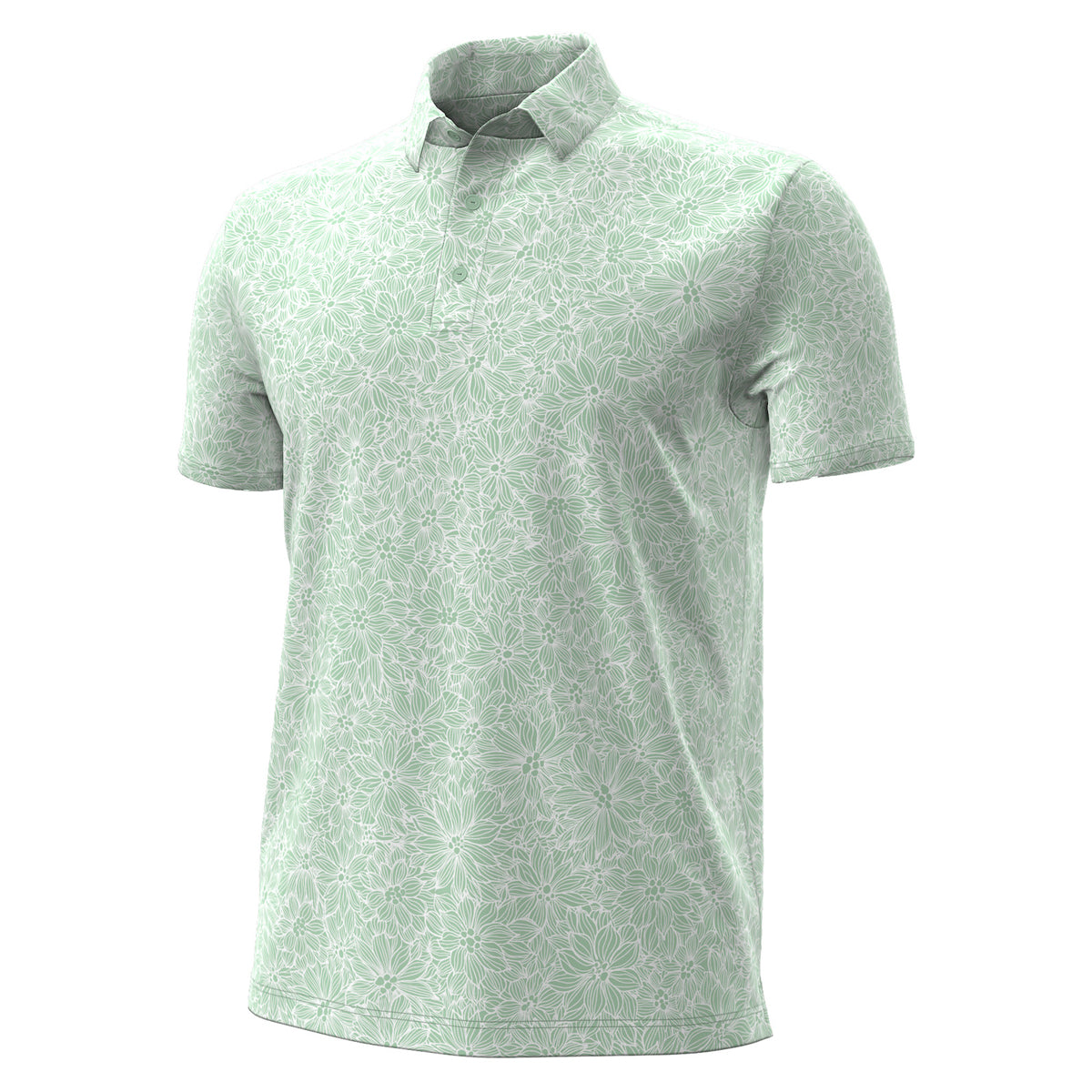 Under Armour Men's Drive Floral Stone Polo