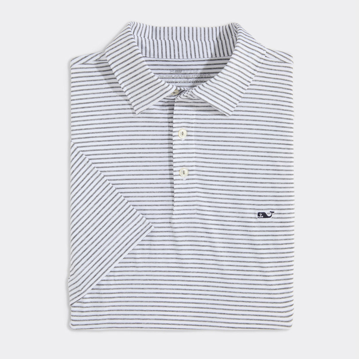 Vineyard Vines Men's Bradley Stripe Sankaty Performance Polo
