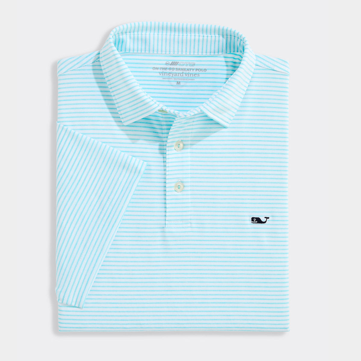 Vineyard Vines Men's Bradley Stripe Sankaty Performance Polo