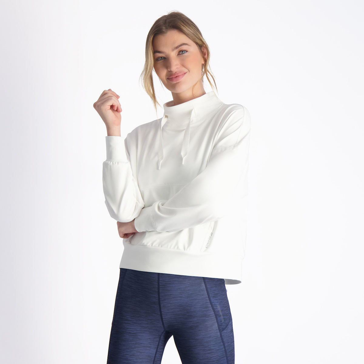 Zero Restriction Women's Evie Mock Neck Performance Pullover