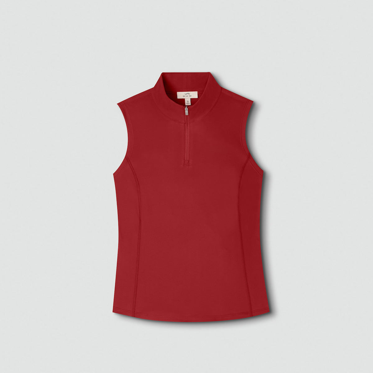 Sun Day Red Women's Icon Sleeveless Zip Polo NL