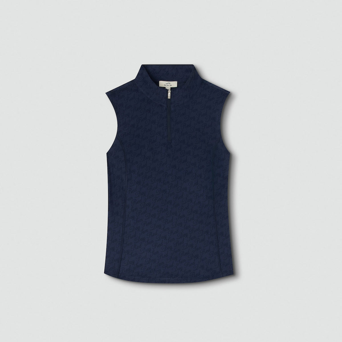 Sun Day Red Women's Icon Sleeveless Zip Polo NL