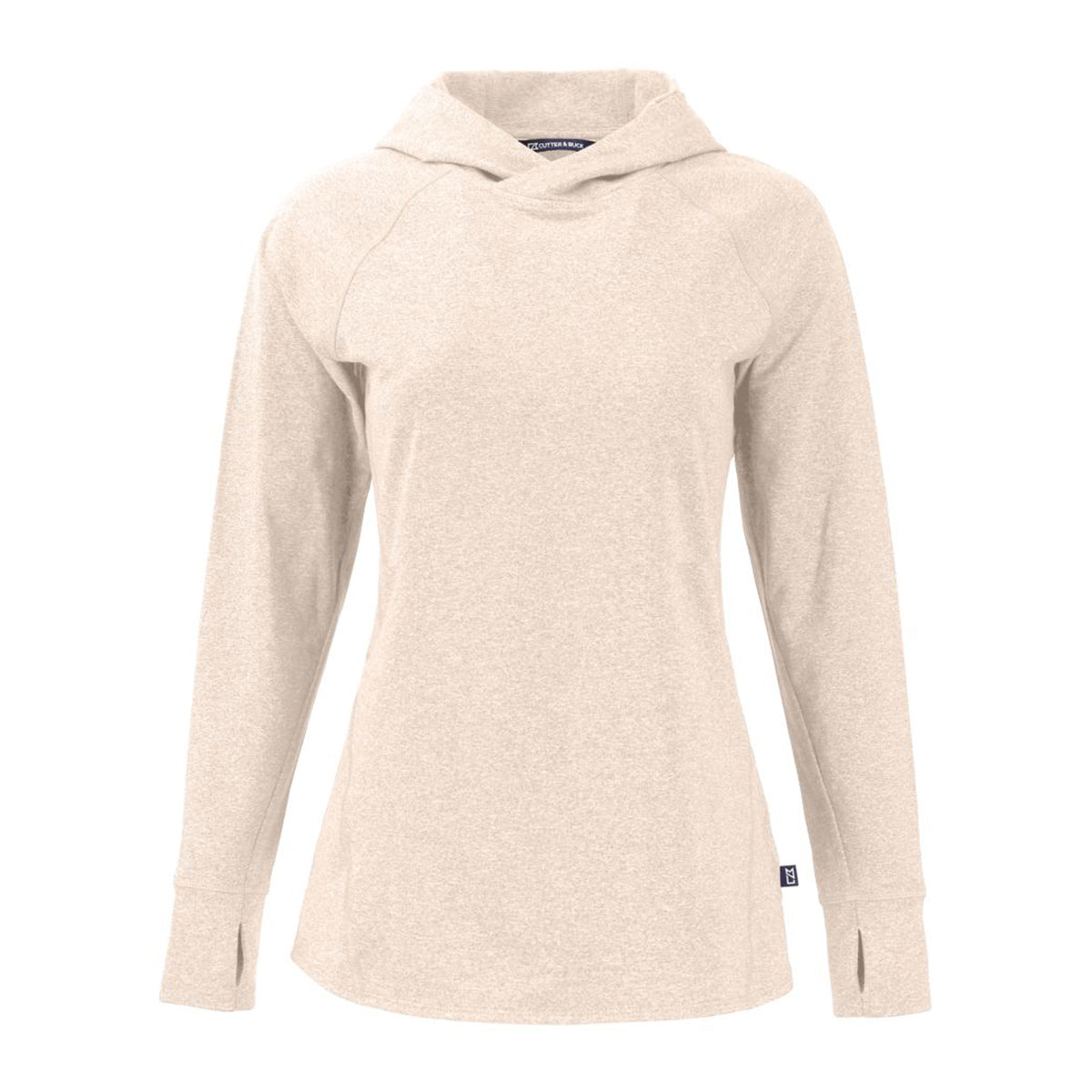 Cutter & Buck Women's Adapt Recycled Soft Knit Stretch Hooded Pullover