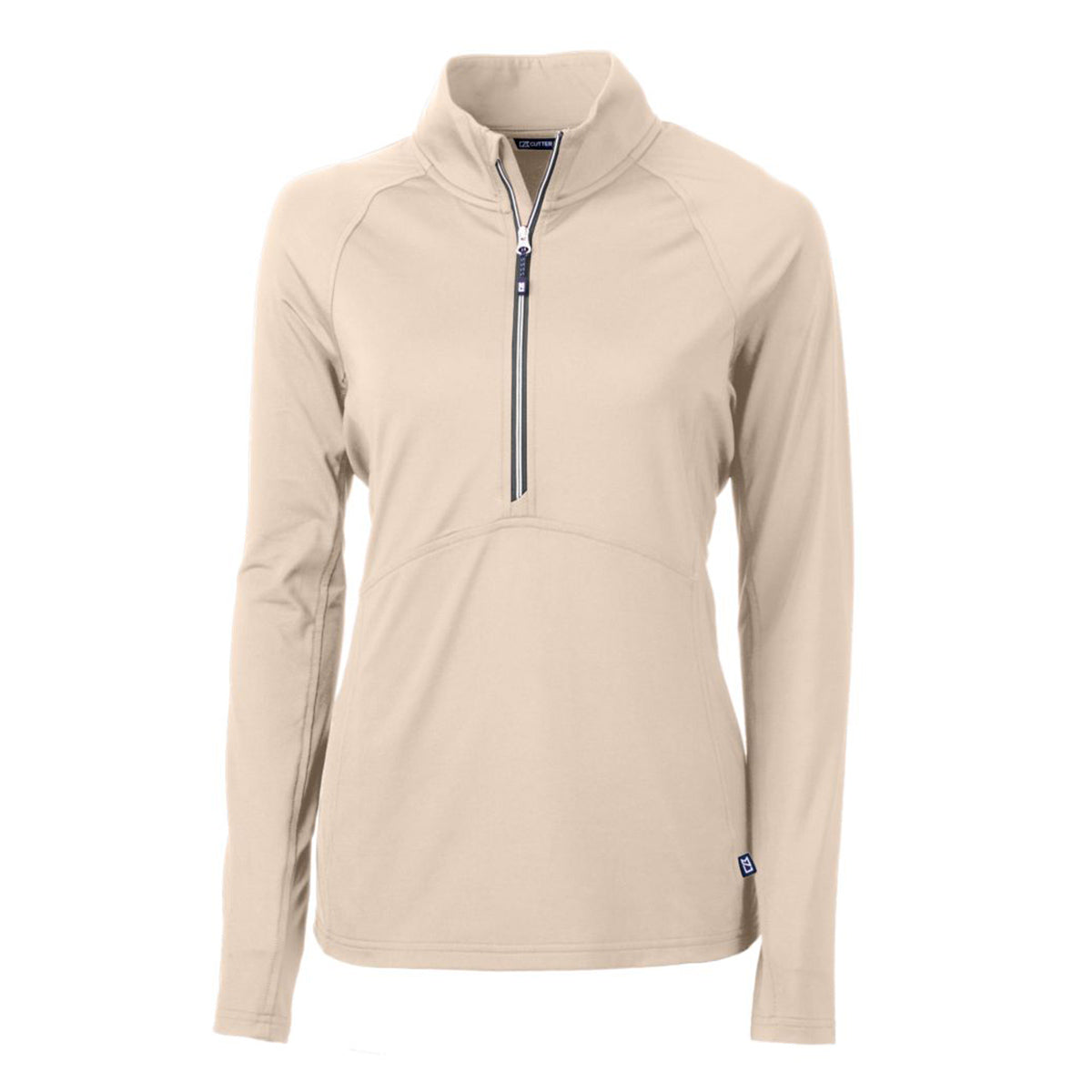 Cutter & Buck Women's Adapt Recycled Soft Knit Stretch Half-Zip Pullover