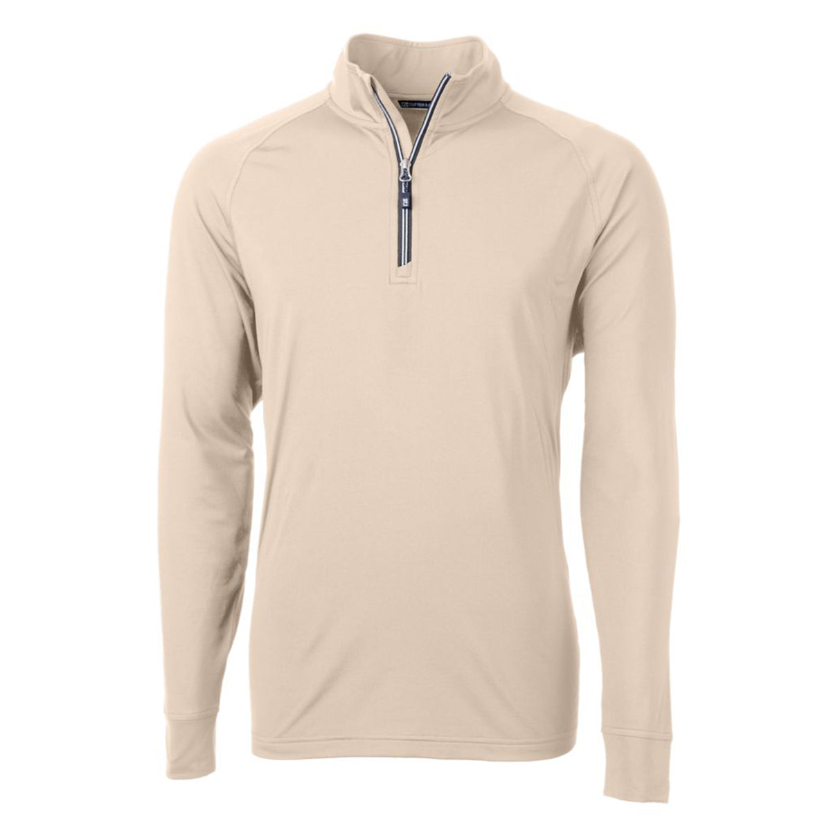 Cutter & Buck Adapt Recycled Soft Knit Stretch Mens Quarter Zip Pullover