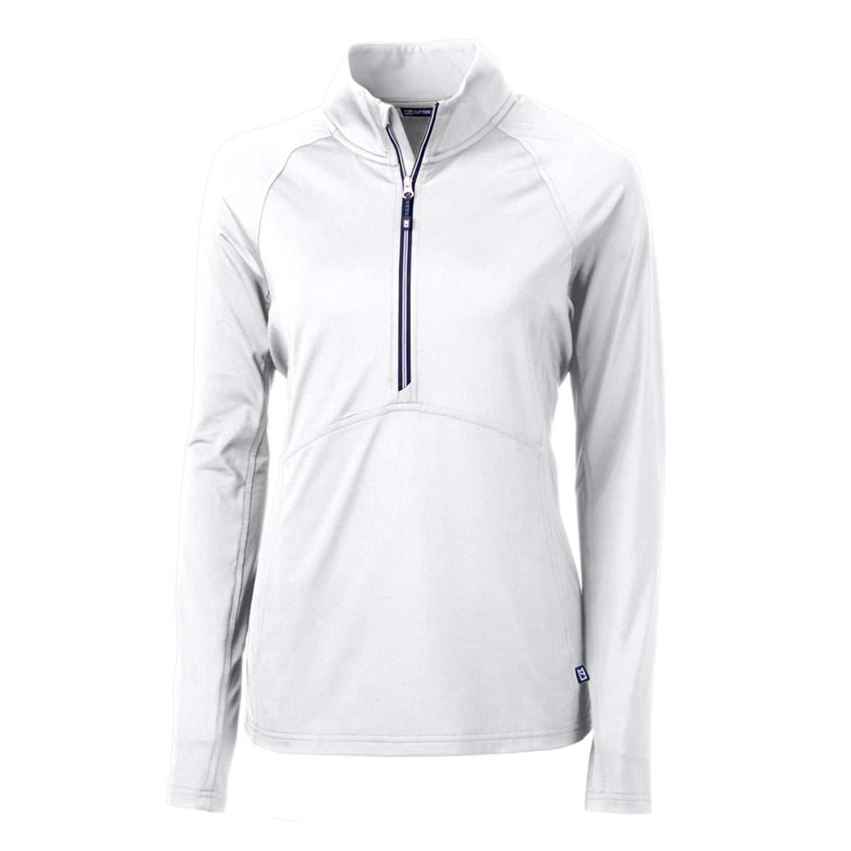 Cutter & Buck Women's Adapt Recycled Soft Knit Stretch Half-Zip Pullover