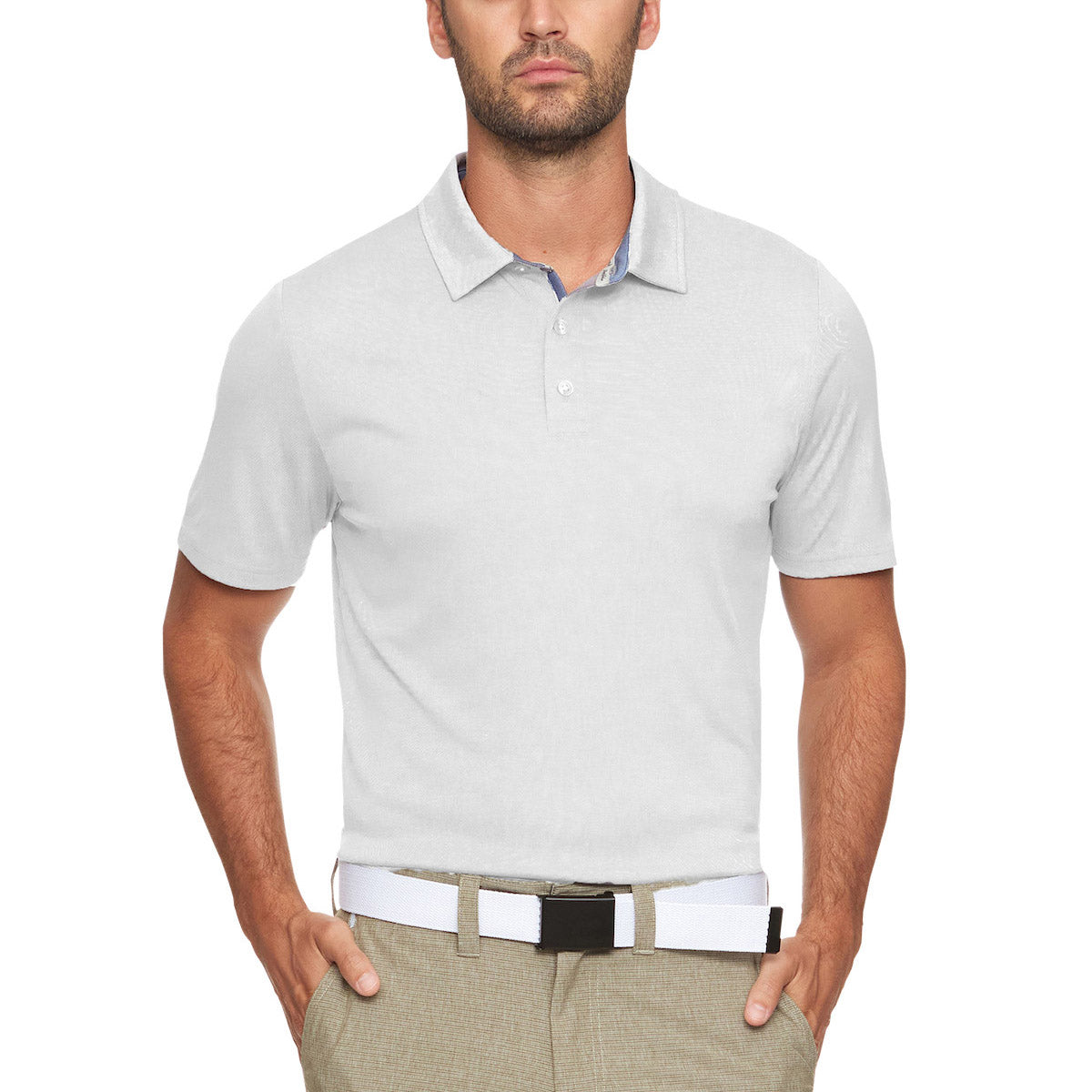 Flag & Anthem Men's SS Solid Performance Polo
