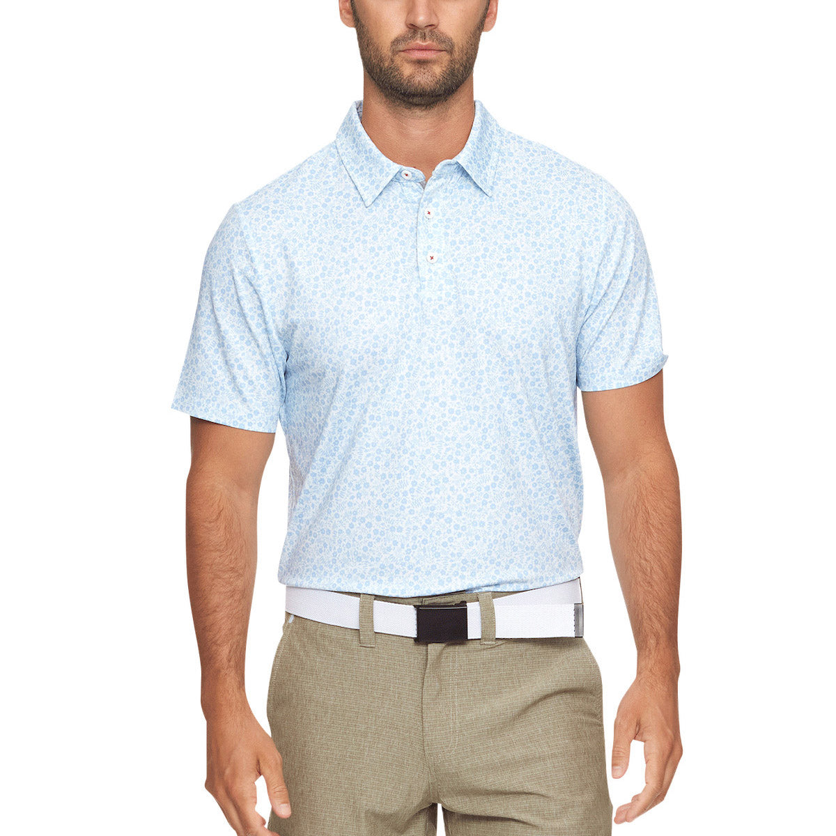 Flag & Anthem Men's Cobbtown Floral Print Performance Polo