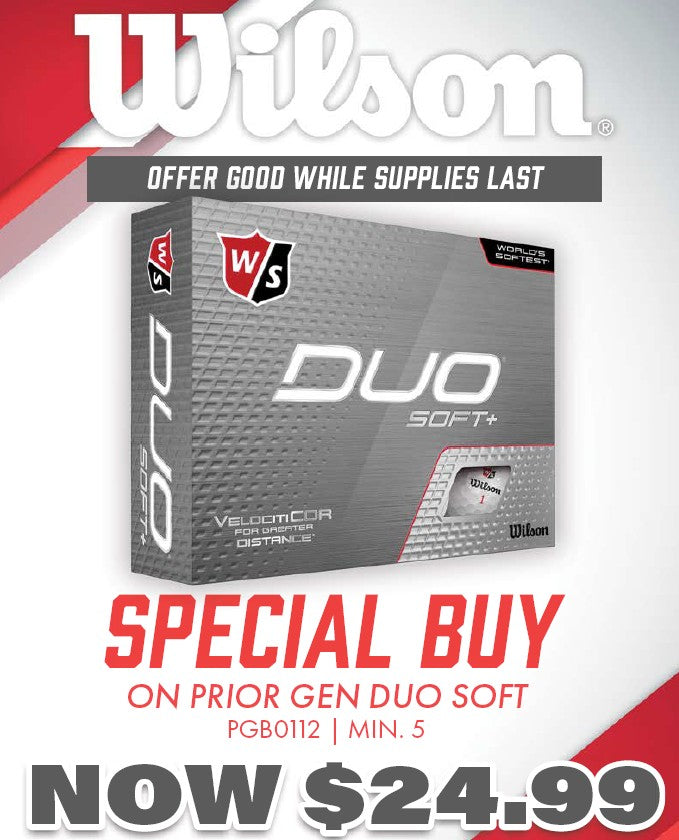 Wilson Duo Soft Golf Balls 
