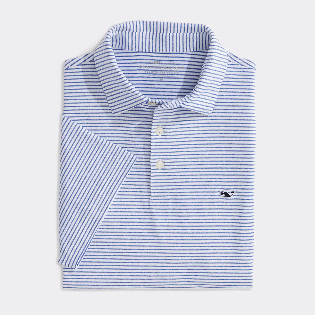 Vineyard Vines Men's Bradley Stripe Sankaty Performance Polo