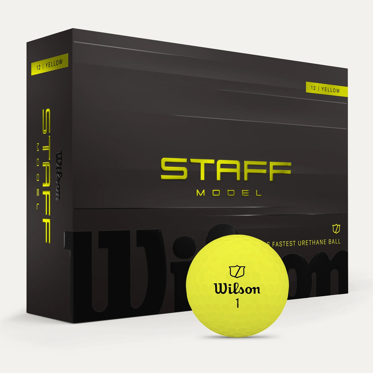 Wilson Staff Model Yellow Golf Balls