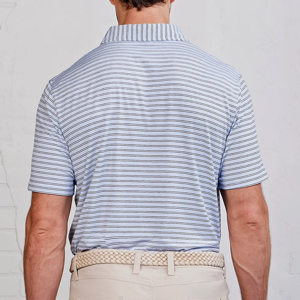 tasc Men's Cloud Polo Doral Stripe