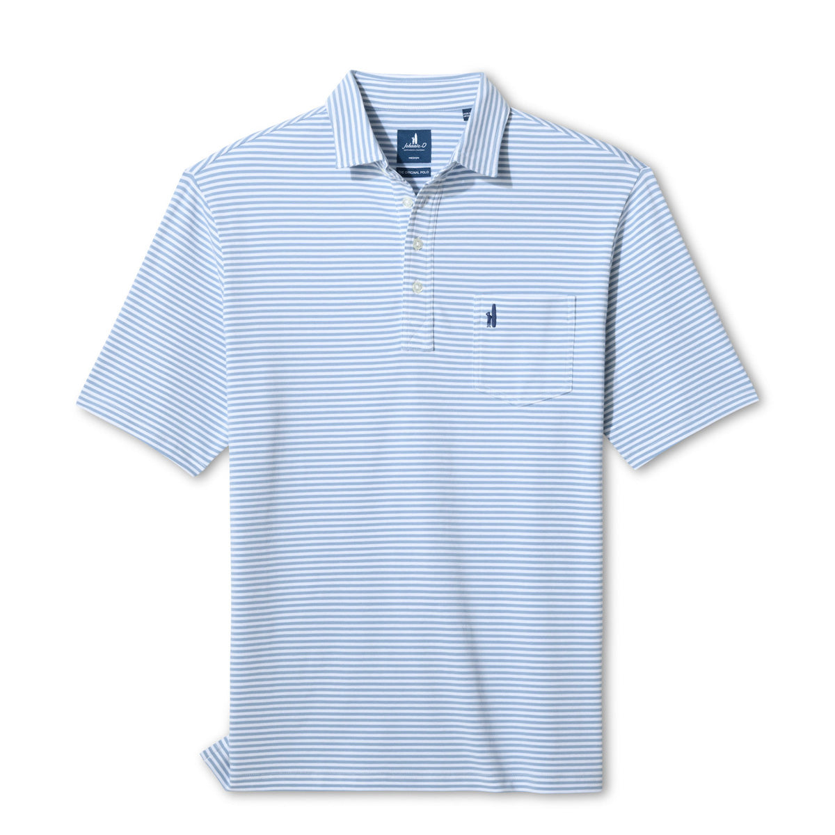 Johnnie-O Men's Original 4-Button Polo- Jacks Stripe