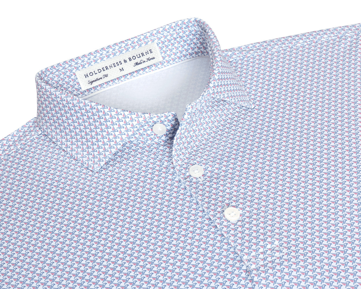 Holderness & Bourne The Justice Printed Shirt