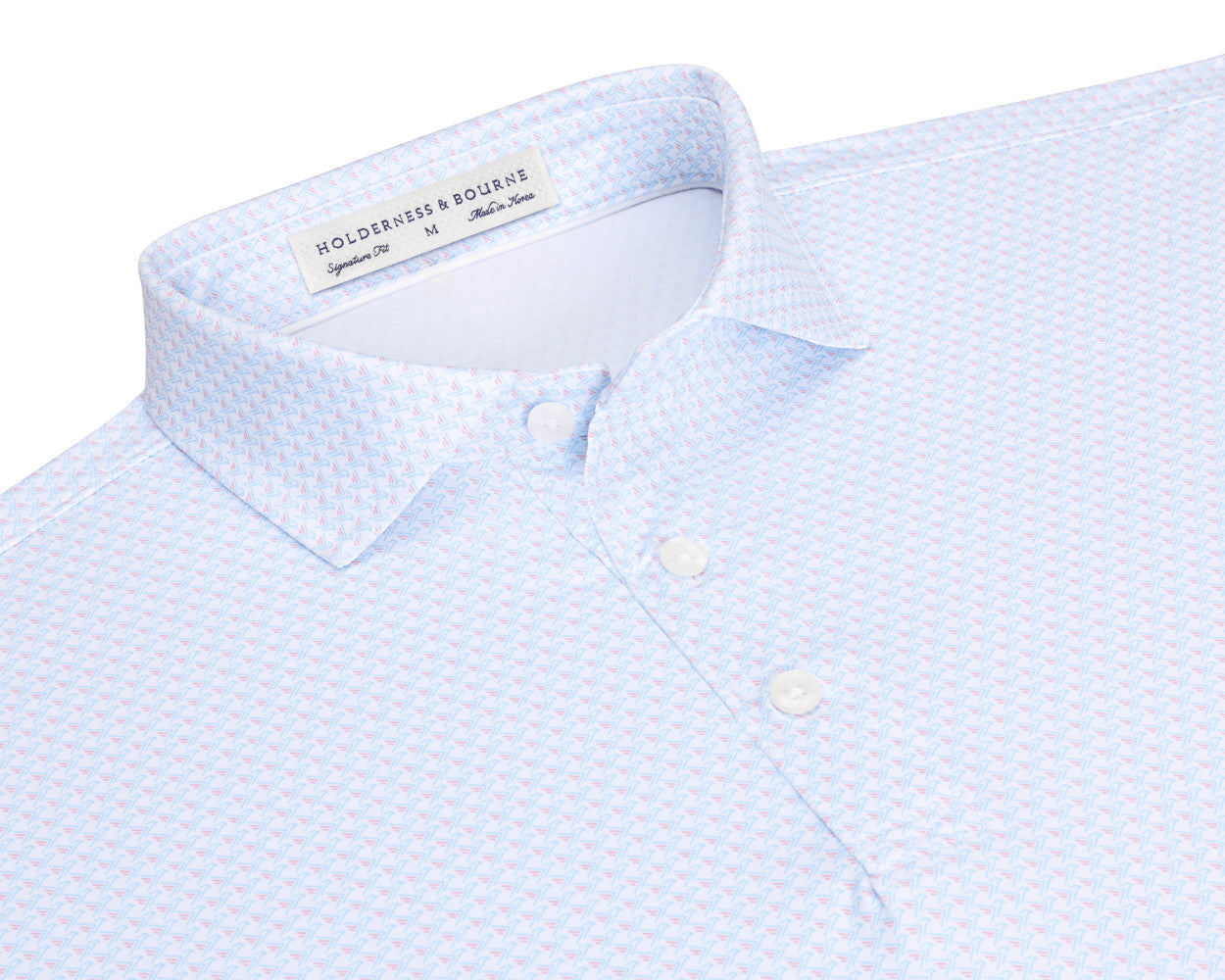 Holderness & Bourne The Justice Printed Shirt
